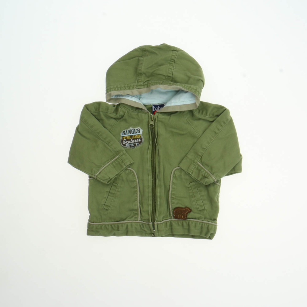 Baby Q Boys Green Jacket size: 6-9 Months